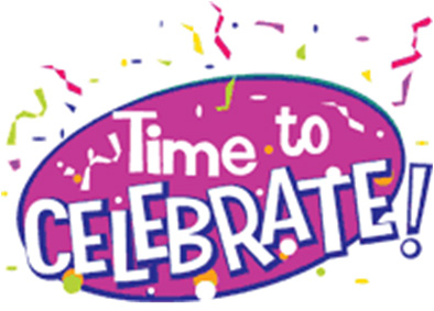 Celebration party clipart to 