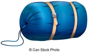 Clipart Sleeping Bag And Pill