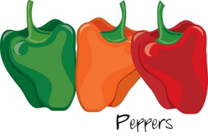 Sliced Bell Pepper Clipart Be - Peppers Clipart
