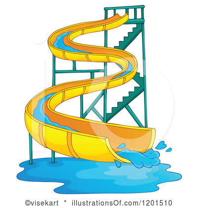 slide clipart - Water Slide Clip Art