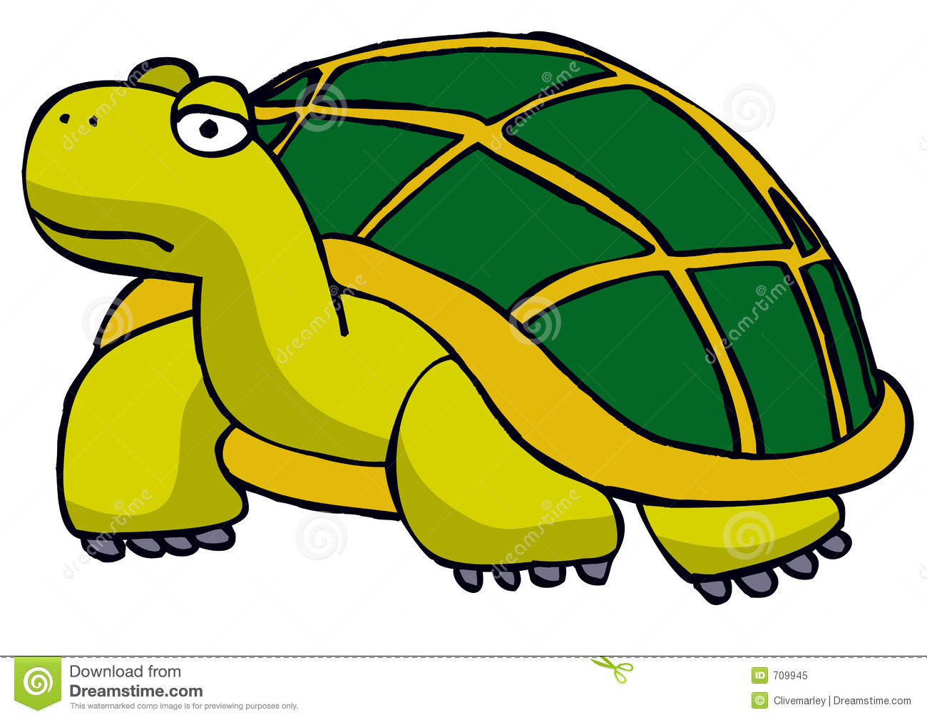 slow tortoise clipart