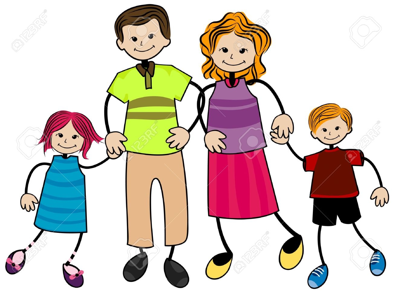 Small Family Clipart 19