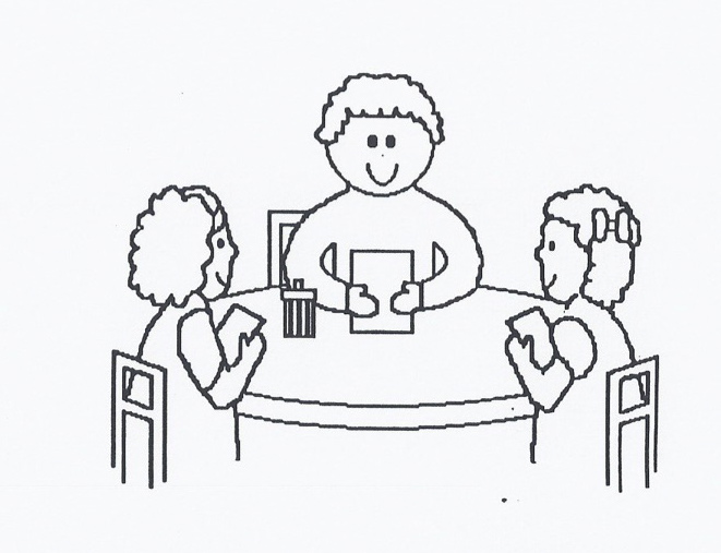 Small Group Table Clipart . - Small Group Clipart