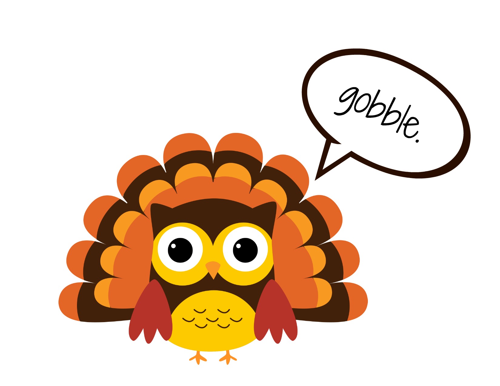 Use- Cute Turkey Clipart .