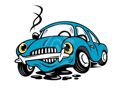Smashed Car Clipart