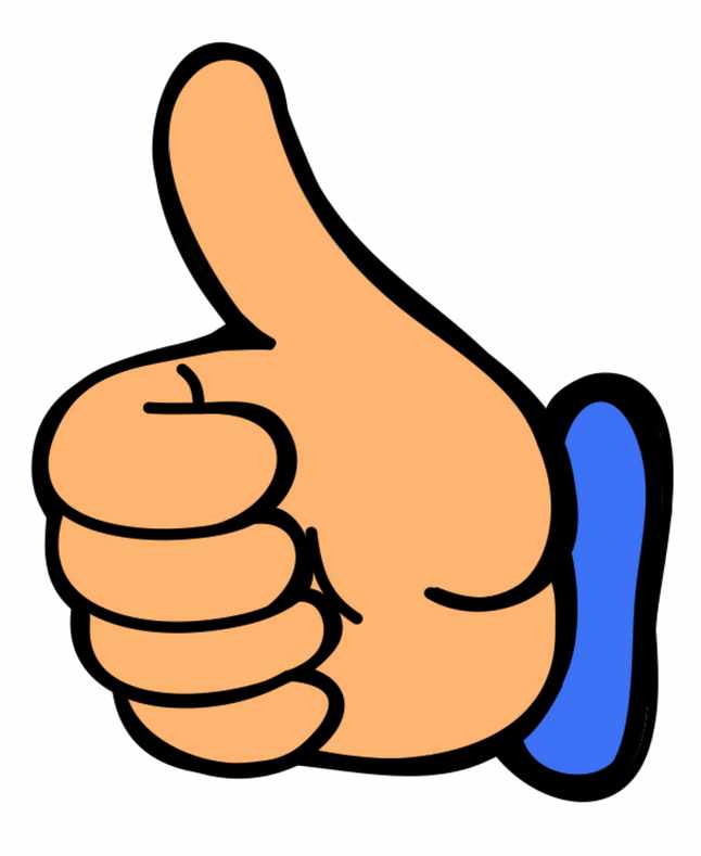 Smile thumbs up clip art clip - Clipart Thumbs Up