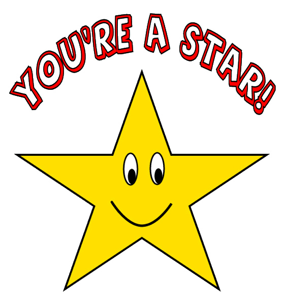 smiley face star clipart - All Star Clipart