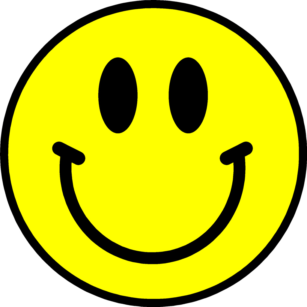 Happy Face Star Clipart .
