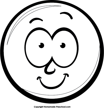 Smiley Face Clipart Black And White Face Clip Art Black And Whiterofl