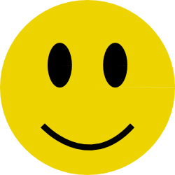 happy face star clipart .