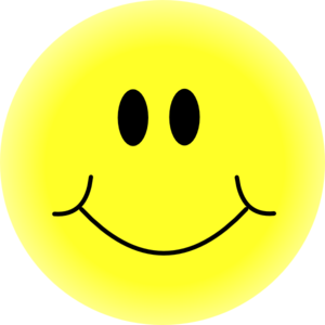 Yellow Smiley Face Clip Art - Smiley Face Clipart