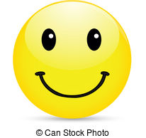 ... Smiley icon on white back - Smiley Clipart