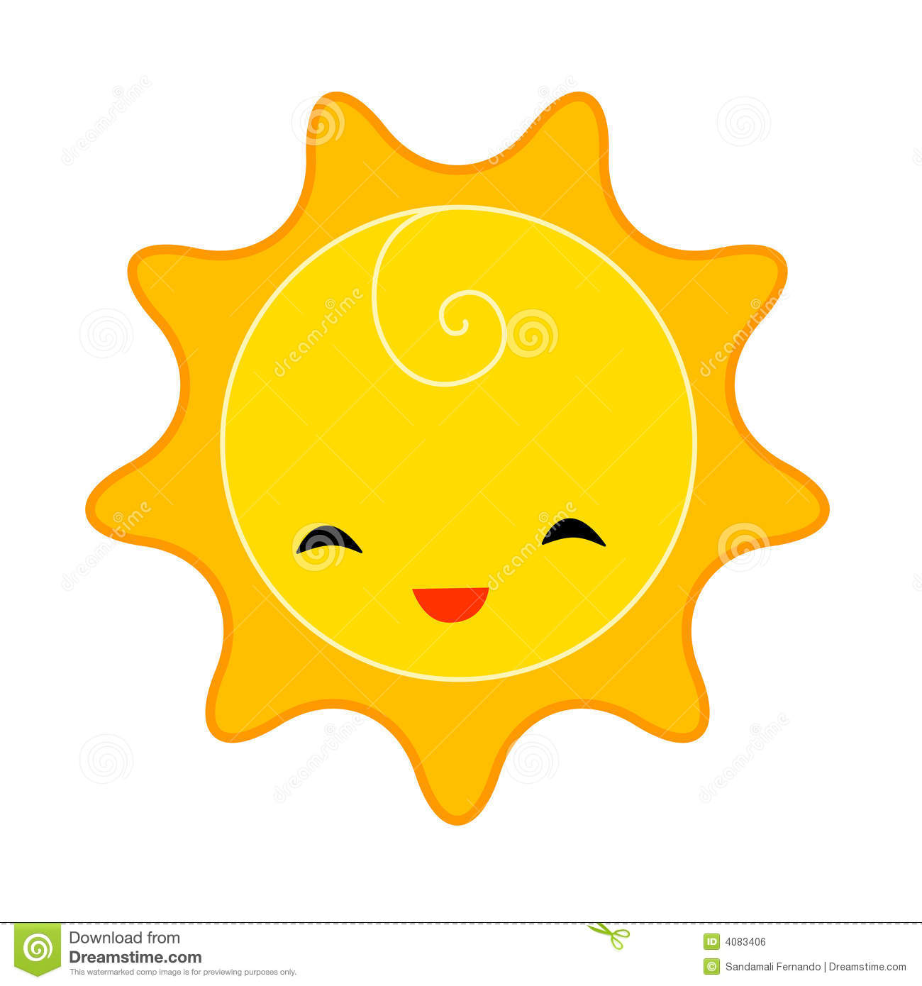 smiling sun clipart royalty free