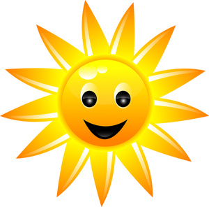 smiling sun face - Smiling Sun Clipart