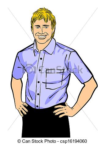 Smiling Man Clipart Clipart .