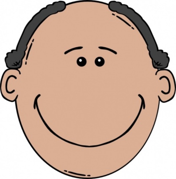 Smiling Man Clipart Free Clip - Clipart Face