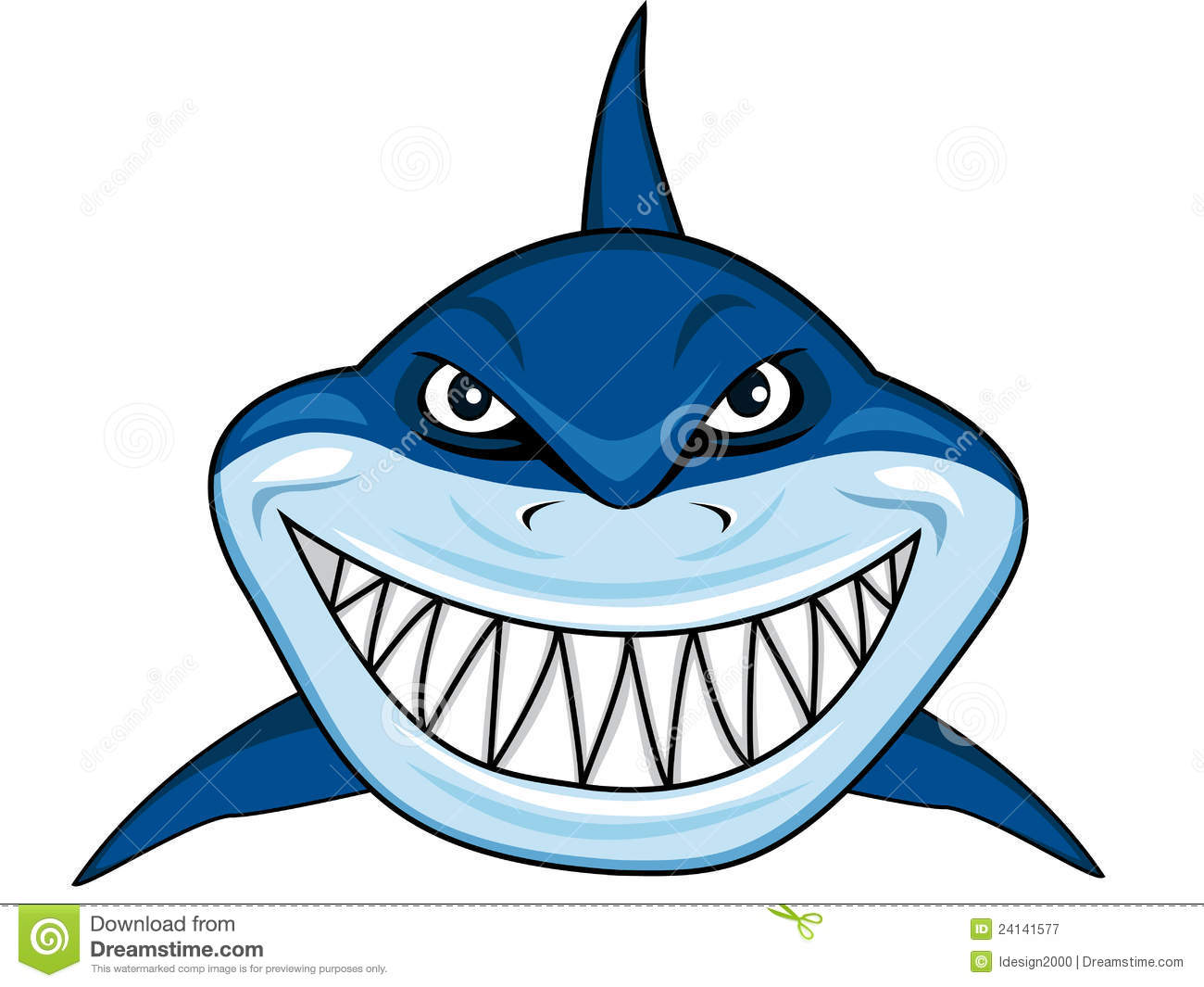 Smiling Shark Clipart Clipart Panda Free Clipart Images