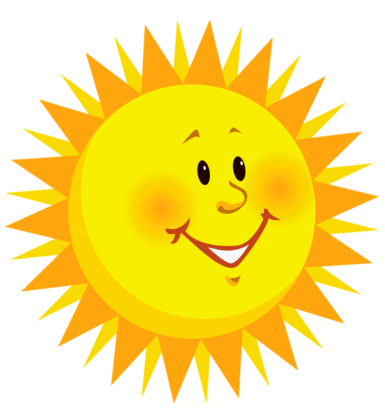 Smiling Sun Clip Art