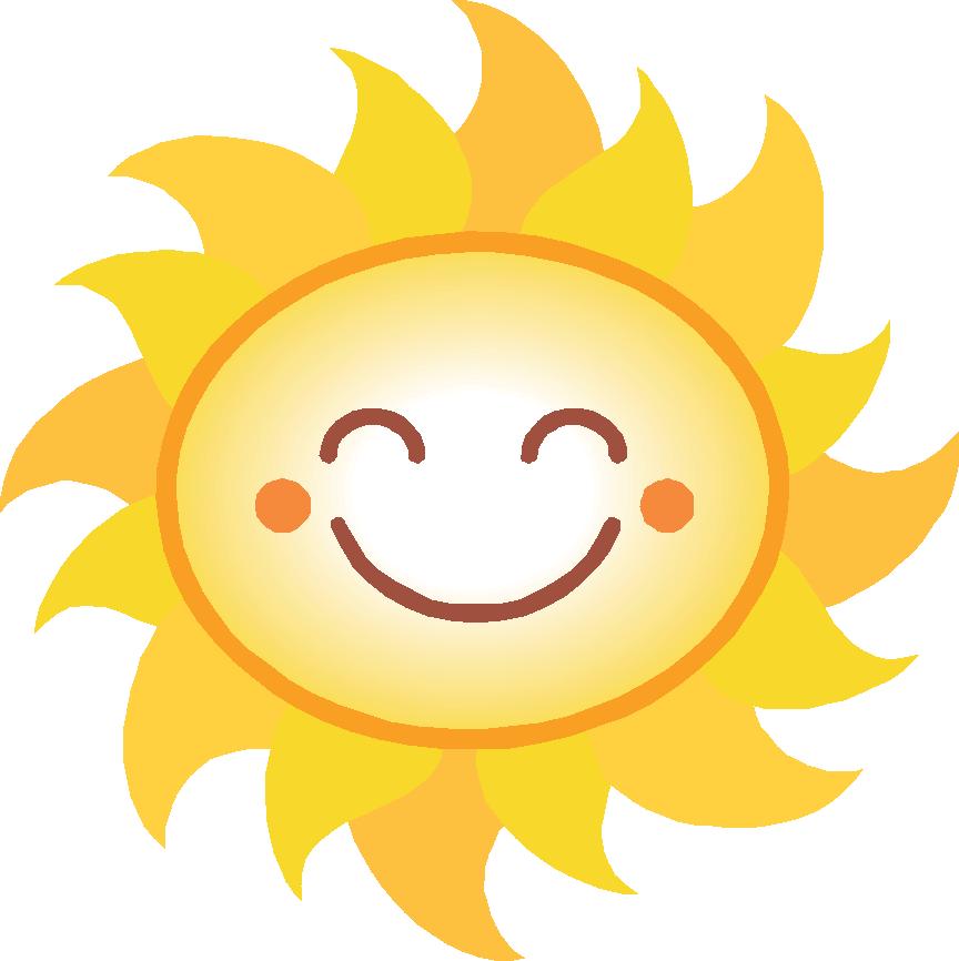 Smiling Sun Images Cliparts C - Smiling Sun Clipart