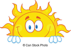 Smiling sun Vectorby ...