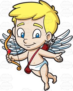 A delighted Cupid #cartoon #c - Smite Clipart