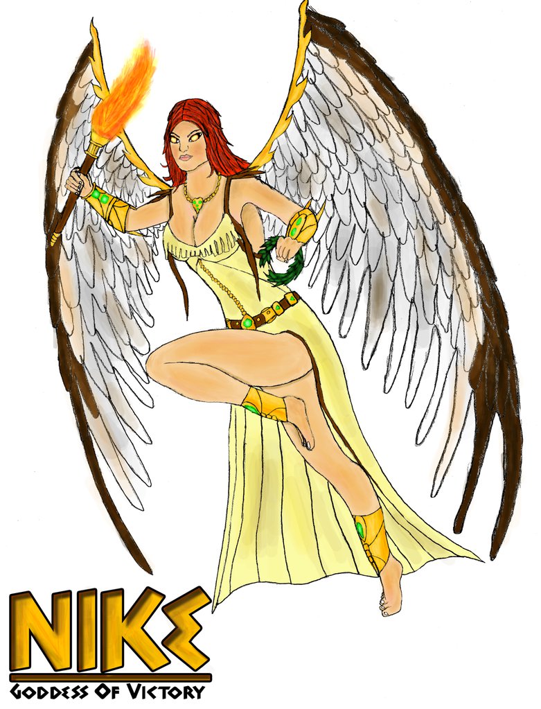 Smite God Idea - Nike Goddess of Victory by DaveSpectre122 ClipartLook.com 
