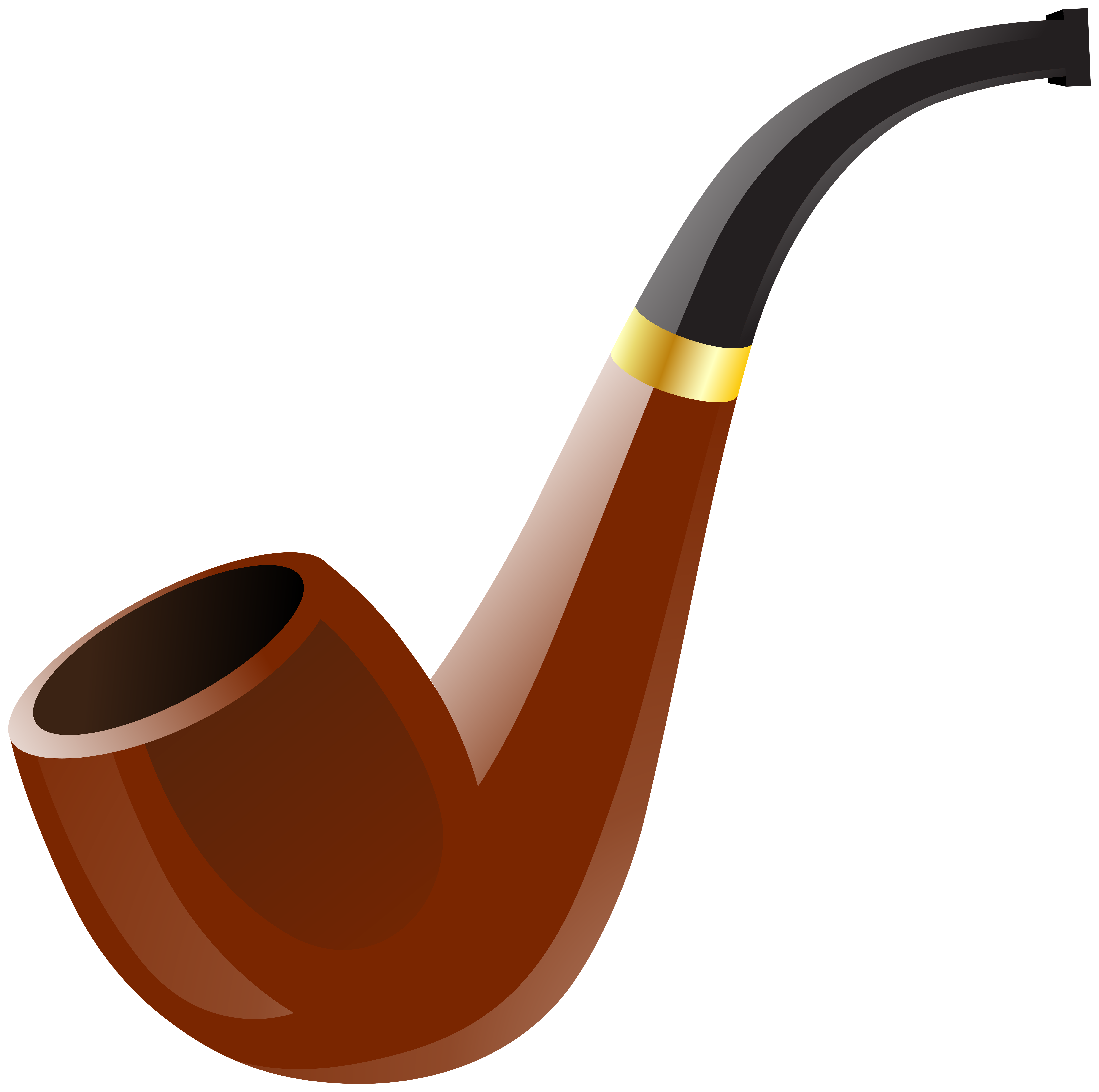 Tobacco pipe Stock Illustrati