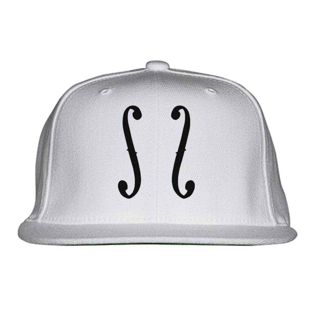 Cello Clipart Embroidered Snapback Hat hdclipartall.com 