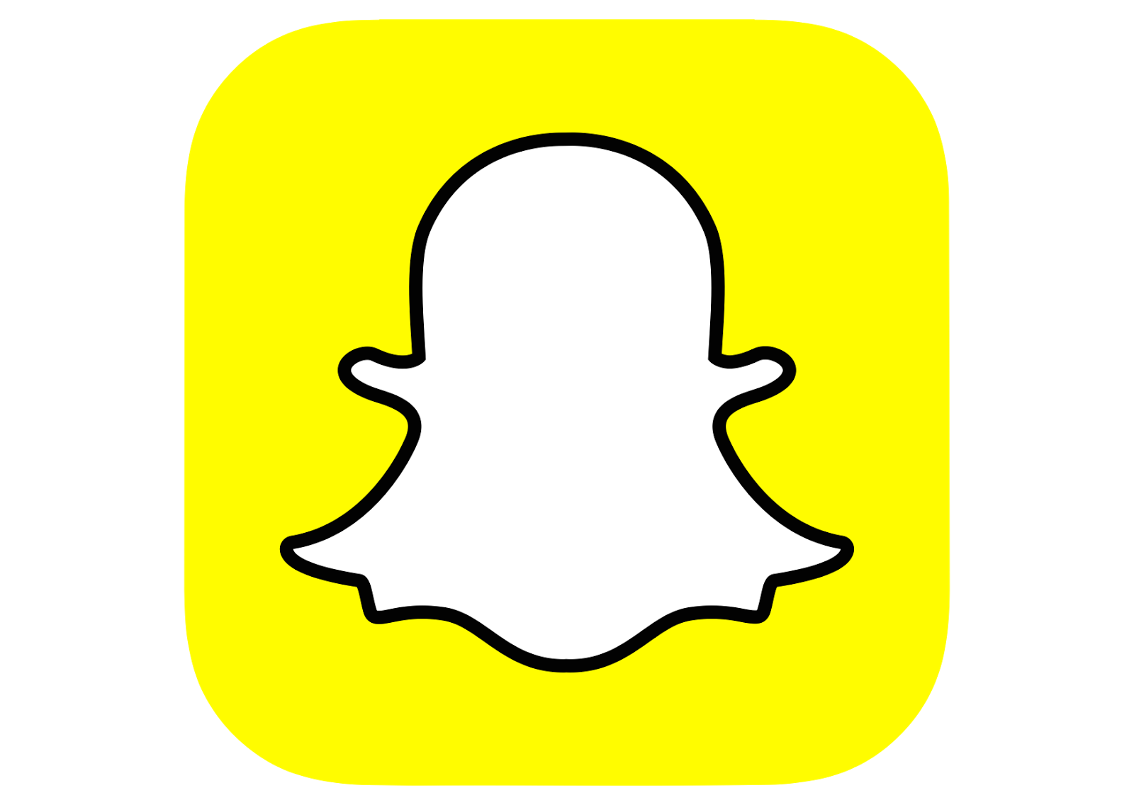 Snapchat Logo Clipart