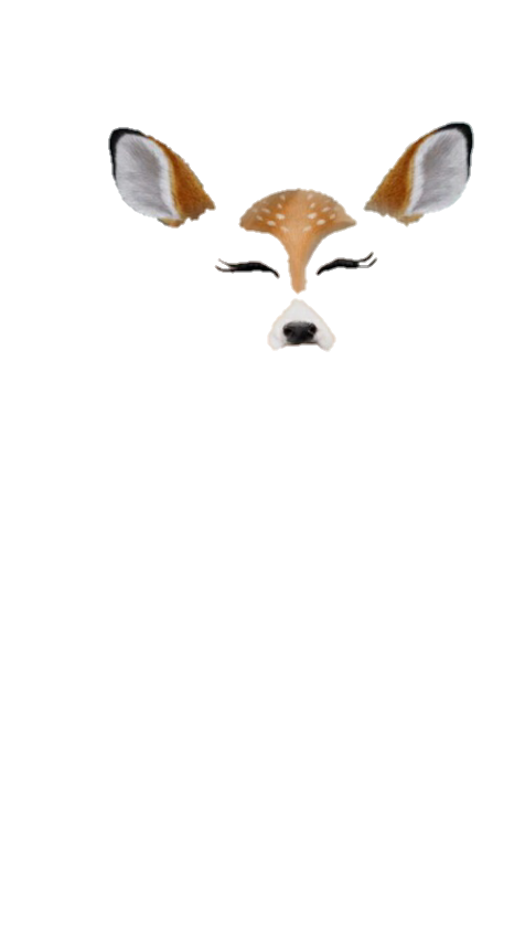 Deer snapchat filter???? Requested by @uhmyfeelings ???? Please like/reblog if  you save