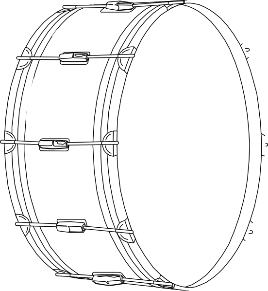 Snare drum drum clip art at v - Bass Drum Clip Art