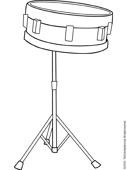 Snare drum image detail for thecoloringspot wp content uploads clip art