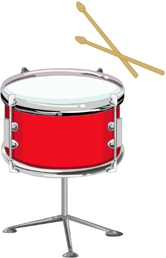 Snare drum red drum clipart - Snare Drum Clip Art