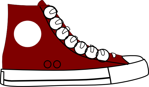 Cartoon Sneakers Clipart