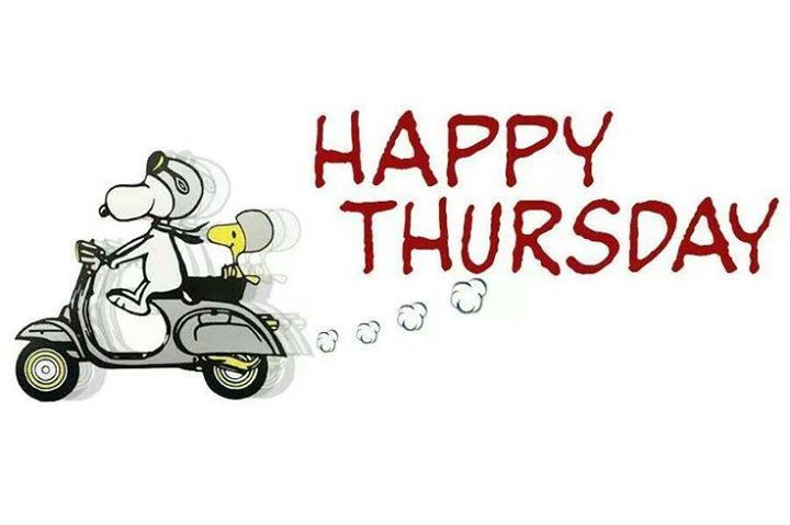 Snoopy Happy Thursday Picture - Thursday Clip Art
