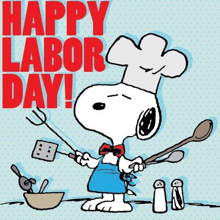 Happy labor day clip art glit