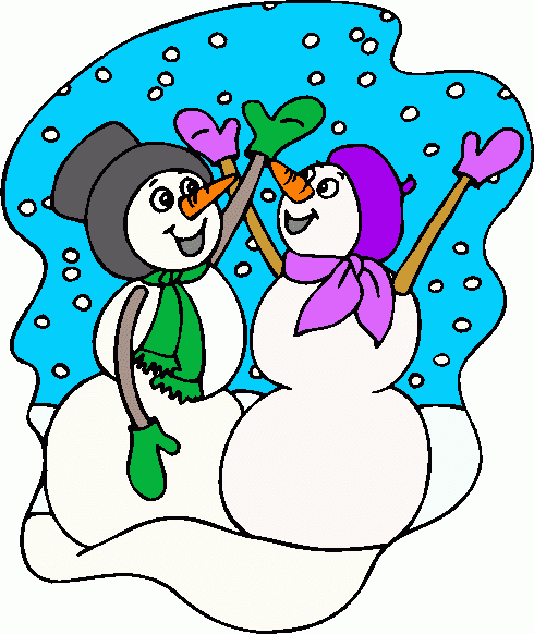Snowy cliparts
