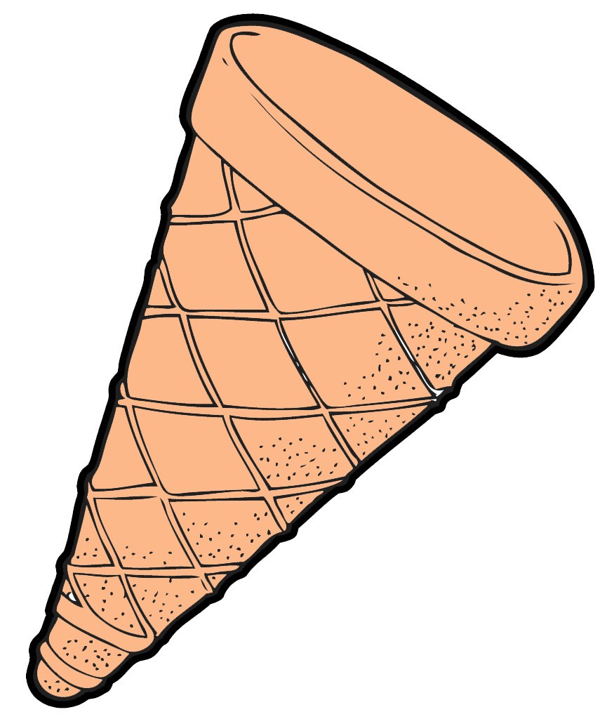 Snow Cone Clip Art u0026middo - Clip Art Ice Cream Cone