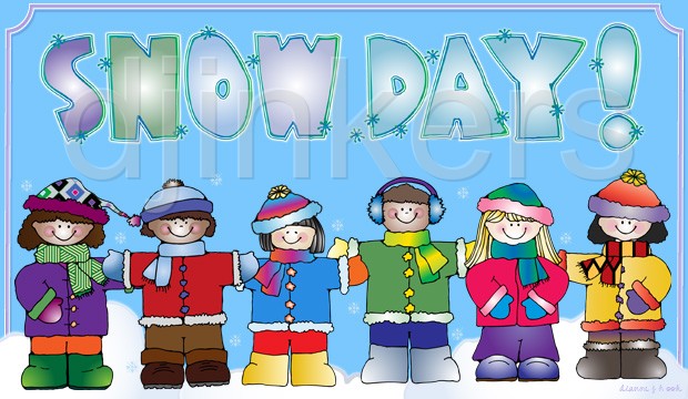 No School Snow Day Clipart. l