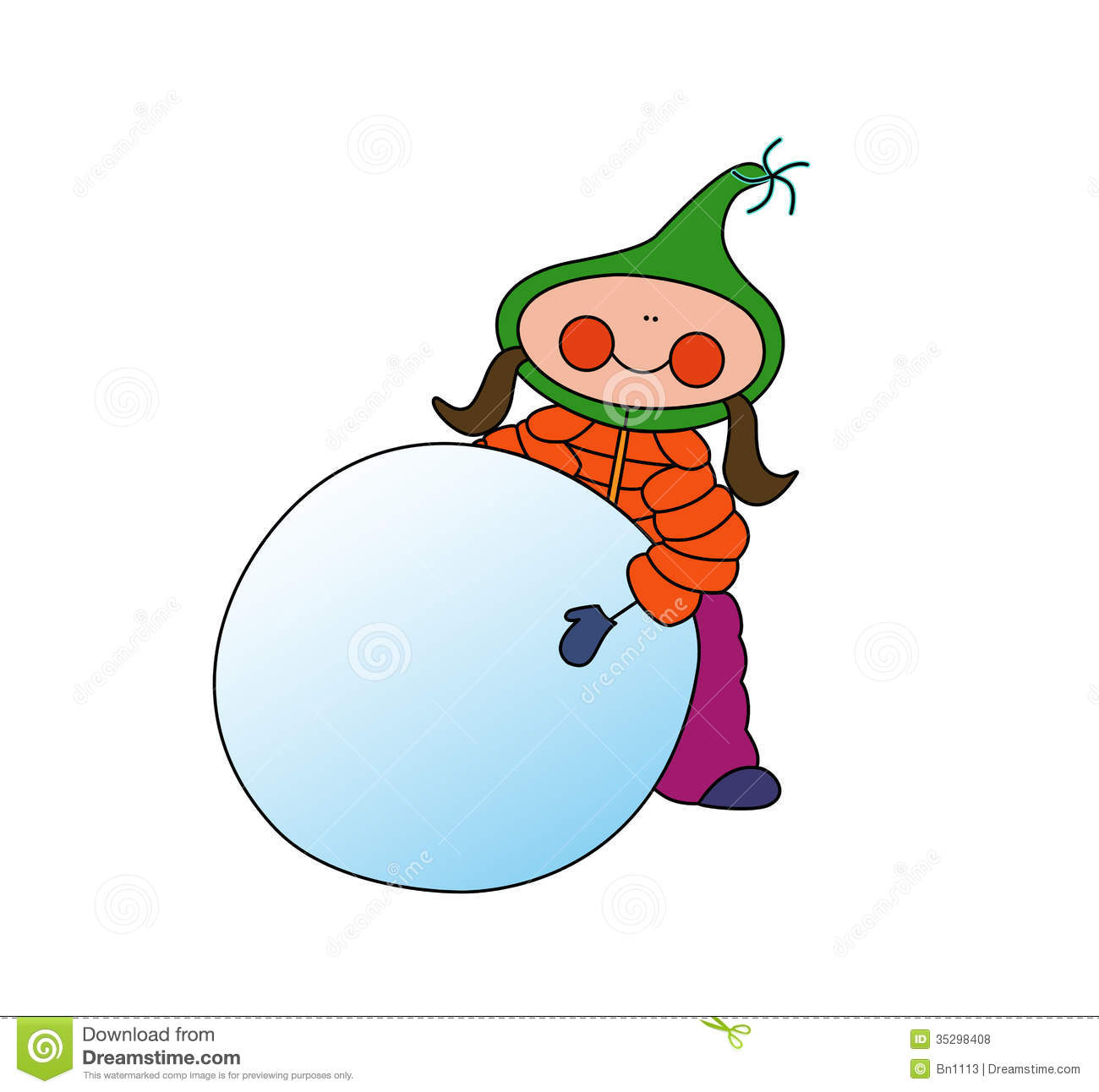 snowball clipart - Snowball Clipart
