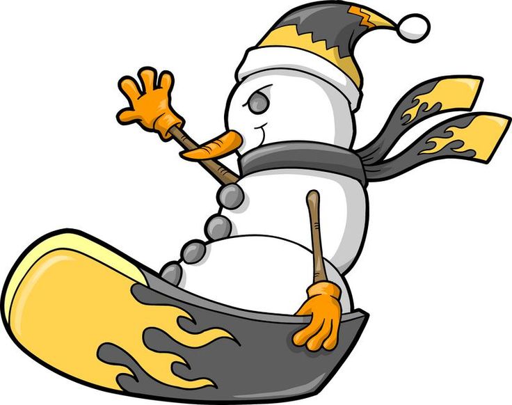 kids snowboarding clipart - Google Search
