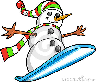 snowman snowboarding clip art - Google Search
