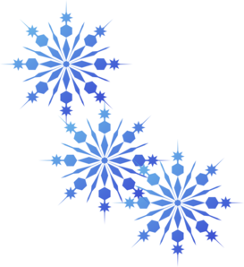 Snowflakes Blue Clip Art At Clker Com Vector Clip Art Online