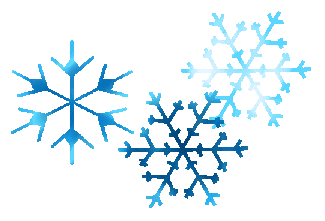 Snowflakes Clip Art 5 . - Clipart Of Snowflakes