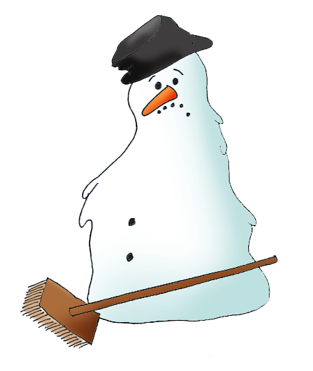 snowman clipart star winter, melting snowman clipart