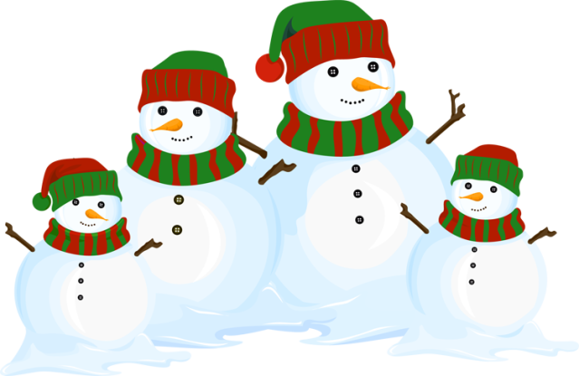 Snowman Family Clipart Images Pictures Becuo