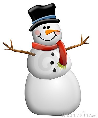 Snowman Stock Illustrations u - Snow Man Clip Art