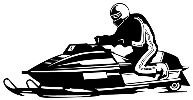 snowmobile clipart - Snowmobile Clip Art