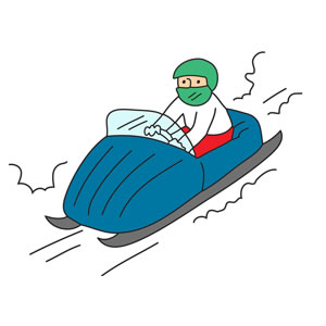 Snowmobile Clip Art. January  - Snowmobile Clip Art