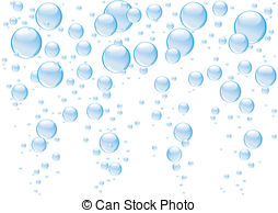 Soap bubbles Clip Artby NREY82/3,741; bubbles - Blue beautiful bubbles isolated on white... ...